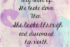 She-broke-through